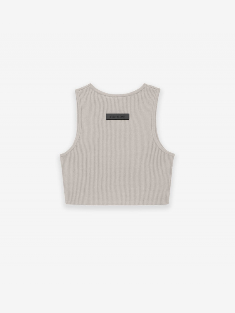 Fear Of God Sportive Tank Argento | FOG-SN593675