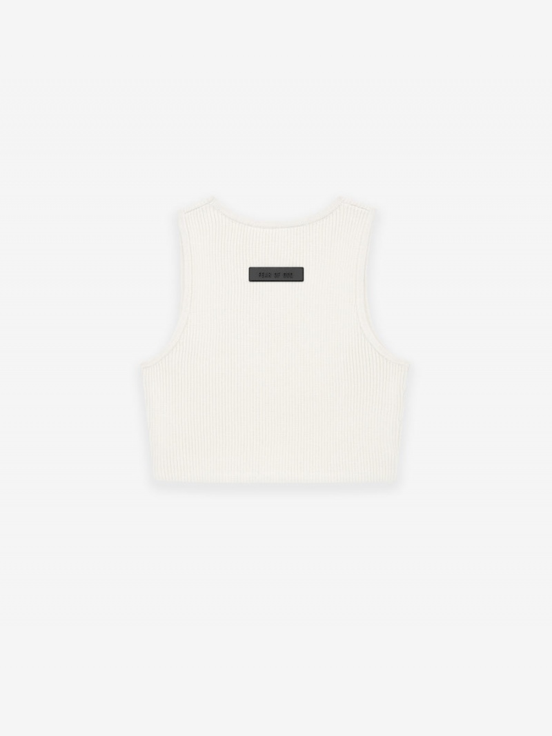 Fear Of God Sportive Tank Bianche | FOG-SN593677