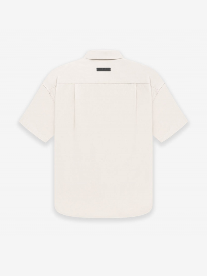 Fear Of God Ss Button Front Shirt Crema | FOG-SN593305