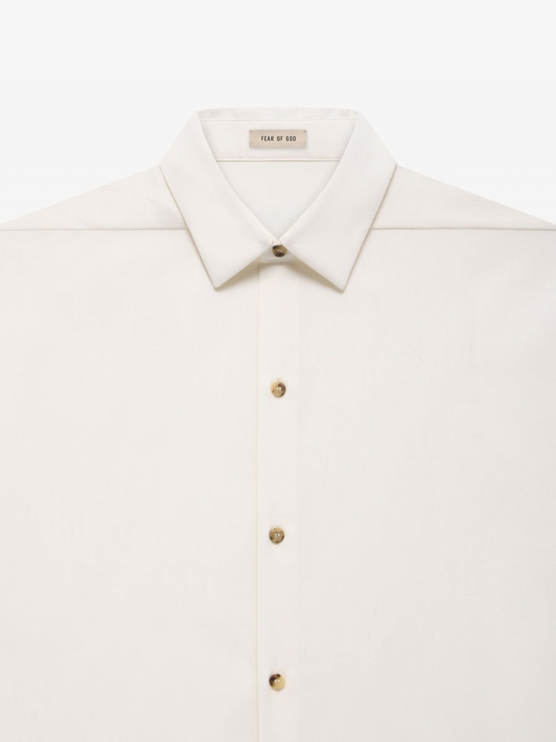 Fear Of God Ss Button Front Shirt Crema | FOG-SN593305