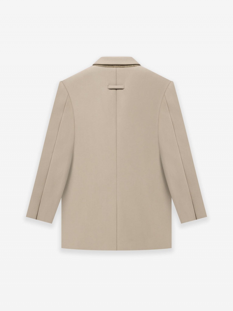 Fear Of God Twill California Blazer Beige | FOG-SN593376