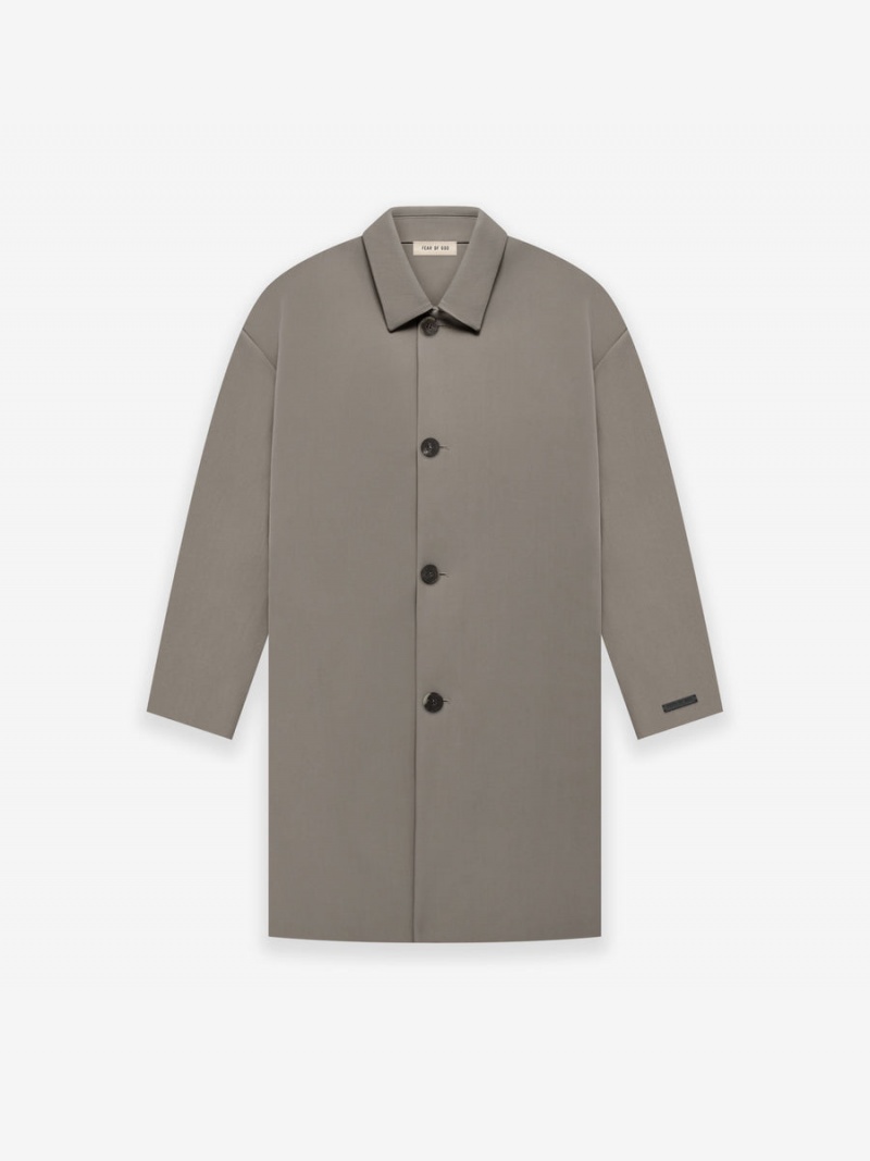 Fear Of God Twill Car Coat Grigie | FOG-SN593403