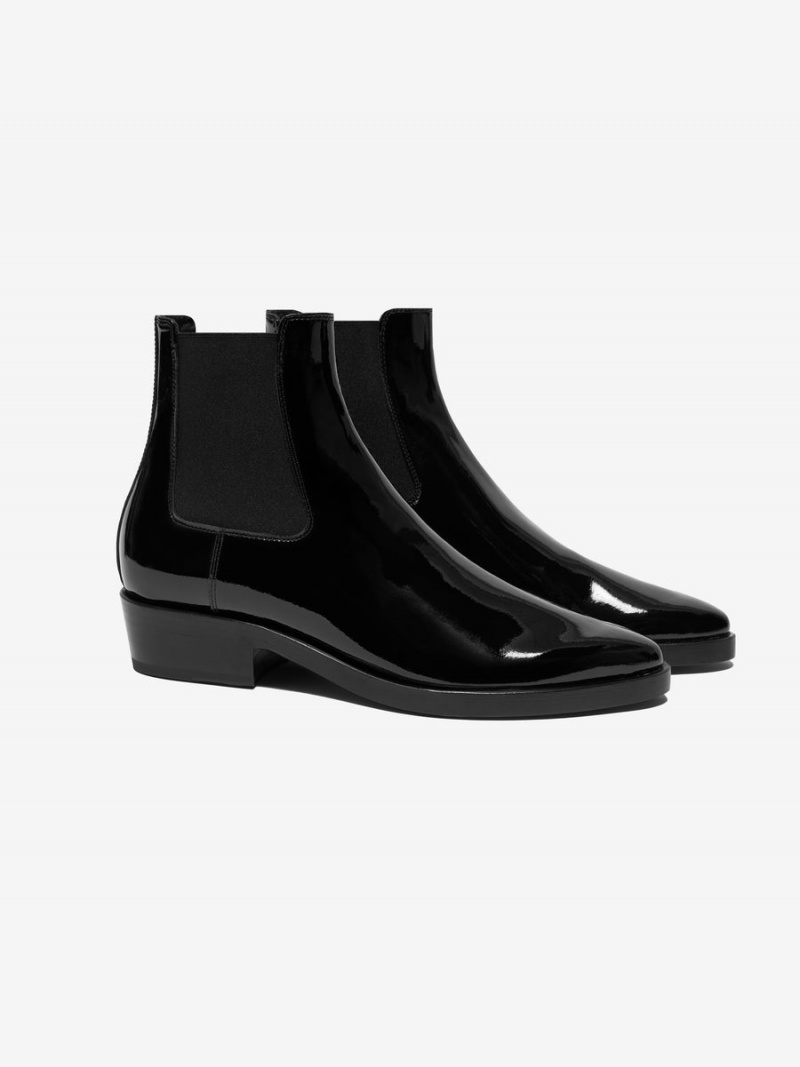 Fear Of God Verniciata Cowboy Boot Nere | FOG-SN593494