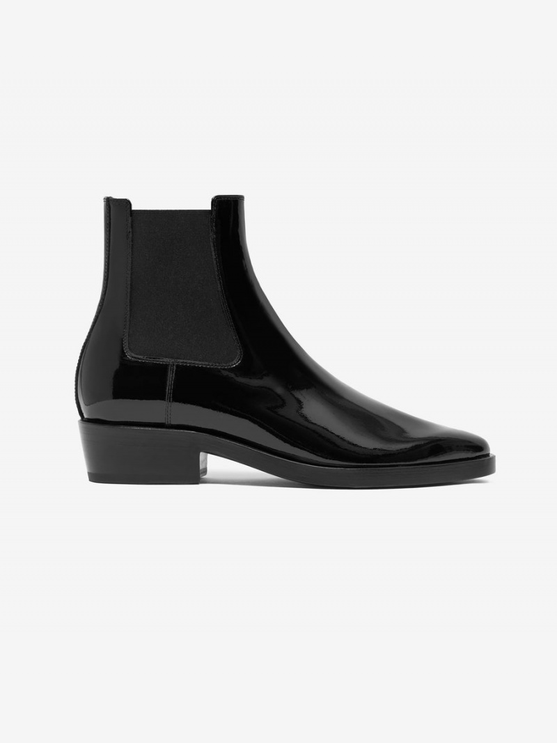 Fear Of God Verniciata Cowboy Boot Nere | FOG-SN593494