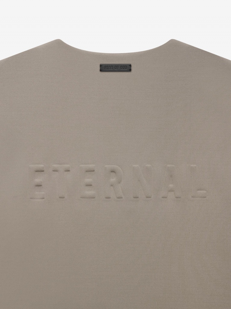 Fear Of God Viscose Tricot Crewneck Grigie | FOG-SN593327