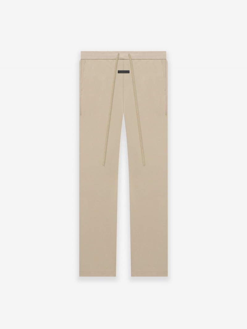 Fear Of God Viscose Tricot Relaxed Pant Beige | FOG-SN593448